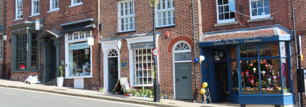 Winkeltjes in Arundel