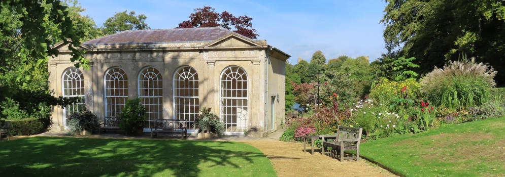 Tuin van Sherborne Castle