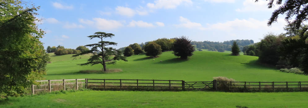 Tuin van Sherborne Castle
