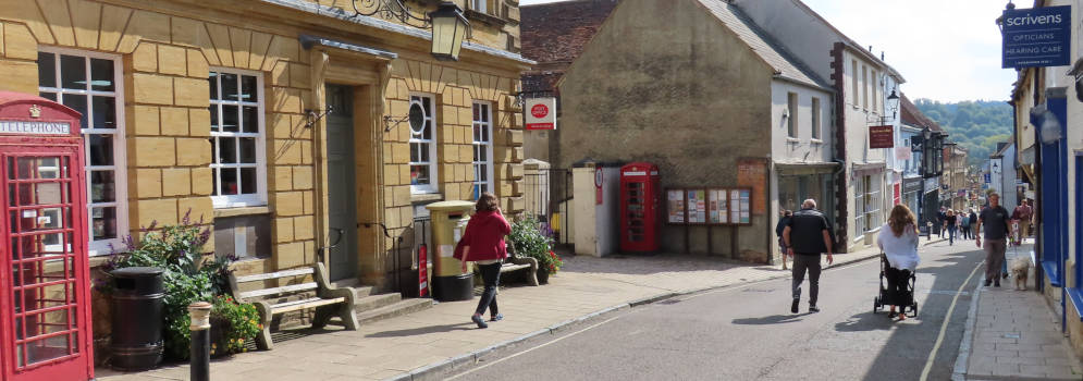 High Street van Sherborne