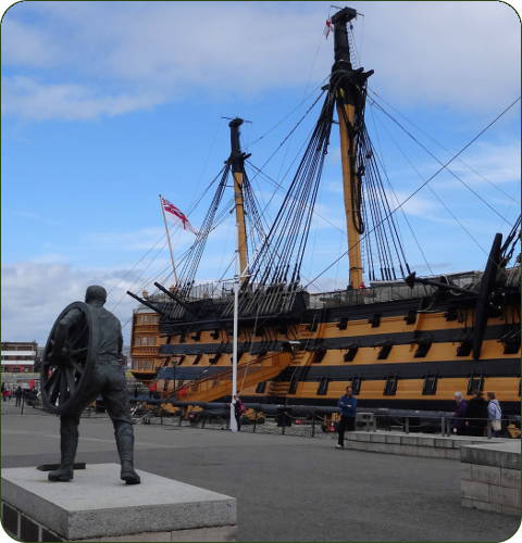 Historic Dockyard in Portsmouth