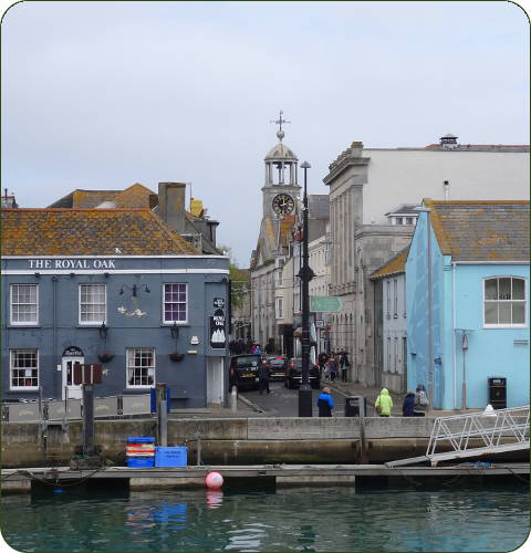 Havengebied van Weymouth in Dorset