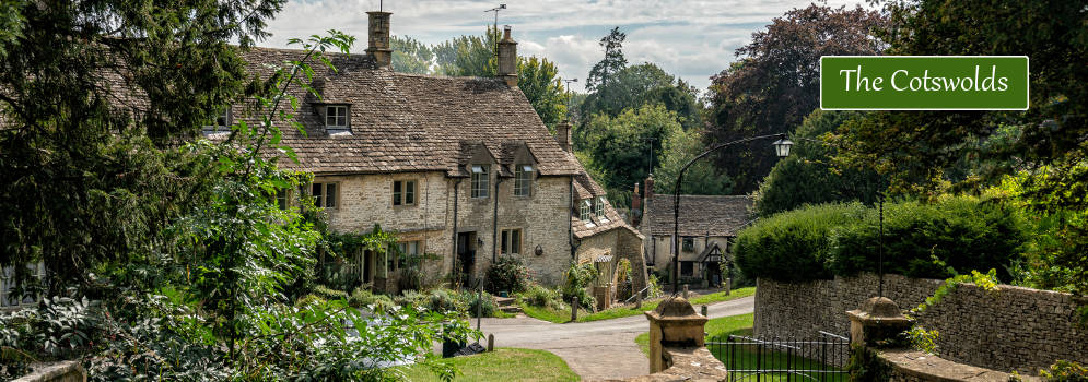 Dorpje in de Cotswolds, Engeland