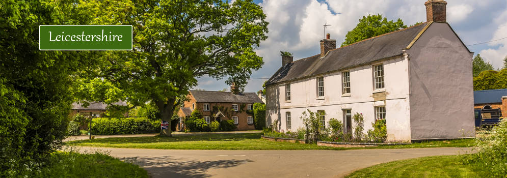 Dorpje in Leicestershire, Engeland