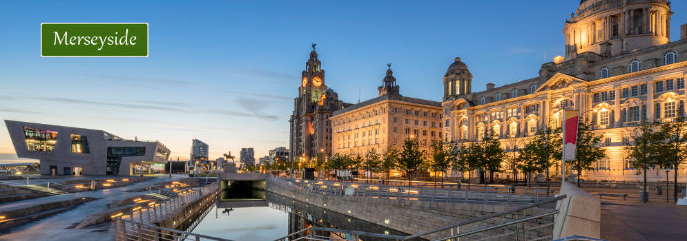 Stad in Merseyside, Engeland