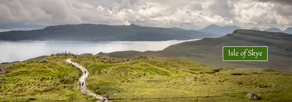 Heuvels op het eiland Skye, Schotland