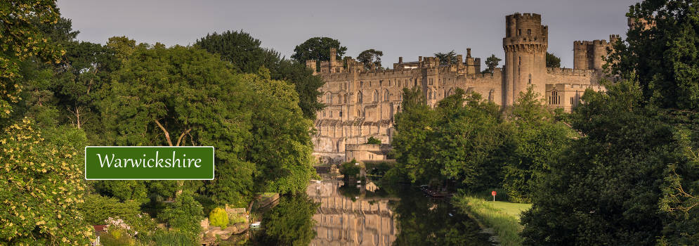 Kasteel in Warwickshire, Engeland