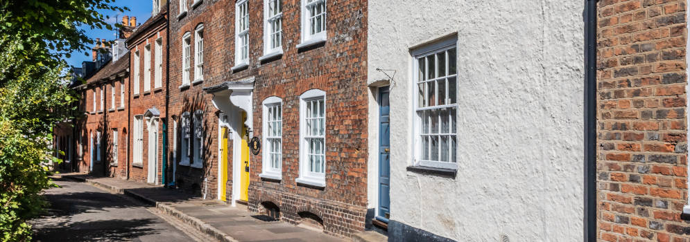 Staat in Aylesbury in Buckinghamshire, Engeland