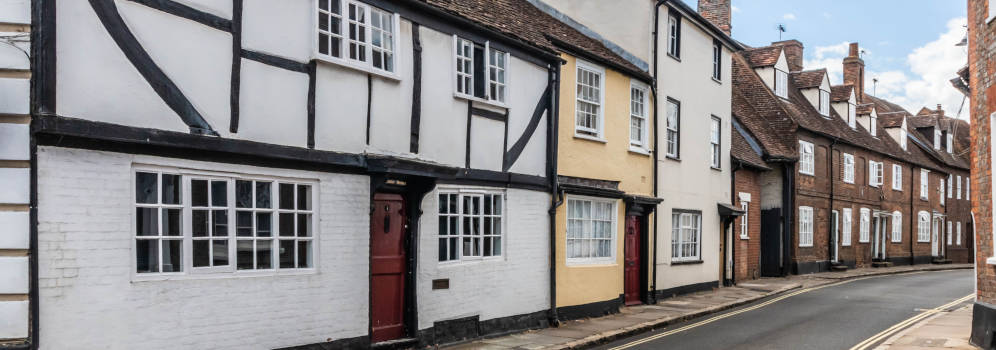 Staat in Aylesbury in Buckinghamshire, Engeland
