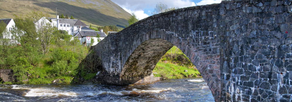 Bridge Orchy in Schotland