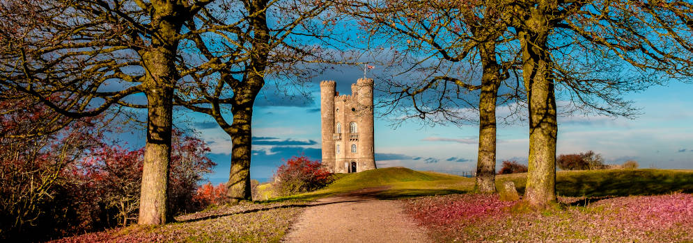 Broadway Tower in de Cotswolds, Engeland