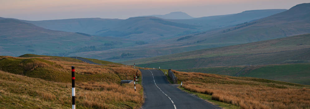 Buttertubs Pass in North Yorkshire
