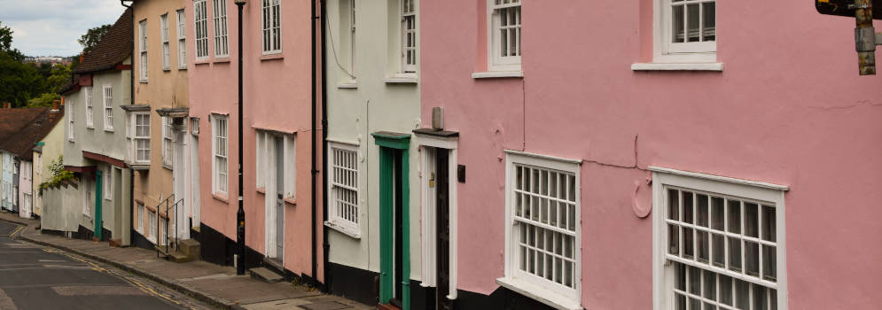Dutch Quarter in Colchester, Essex