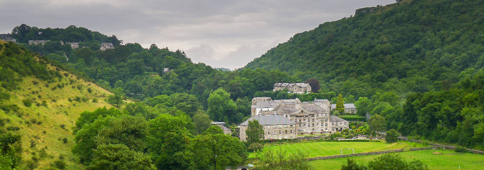 Cressbrook Mill in het Peak District