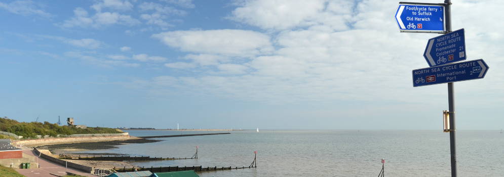 Harwich in Essex, Engeland