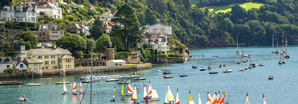 Kingswear in South Devon