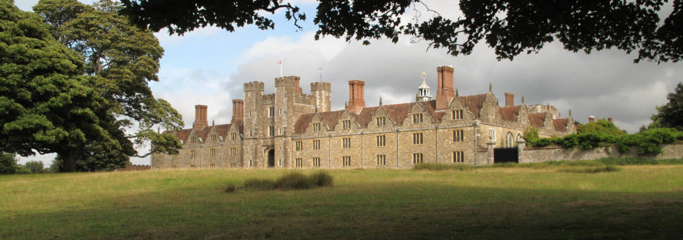 Het landhuis Knole in Kent, Engeland