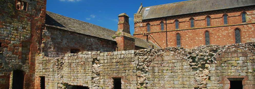 Lanercost Priory bij Hadrian's Wall, Northumberland