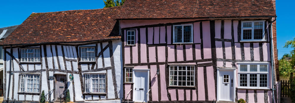 Lavenham in Suffolk, Engeland