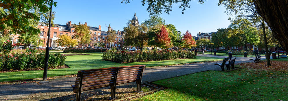 Park in Leeds, West Yorkshire