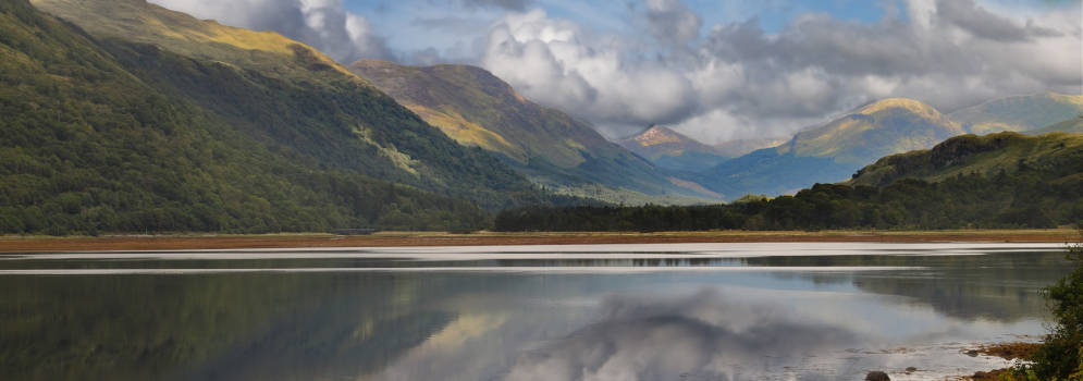 Loch Etive in de Western Highlands, Schotland