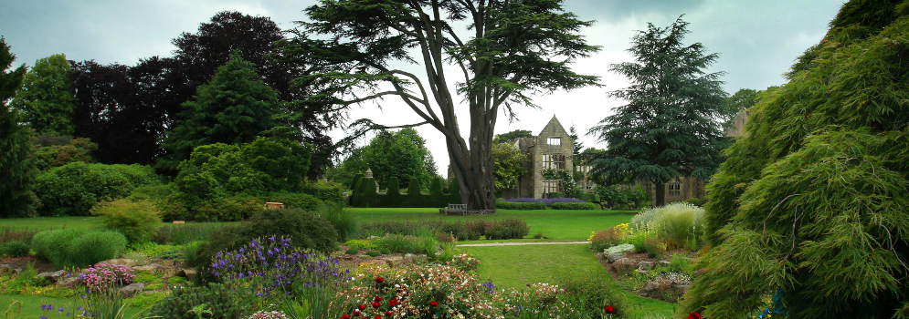 De tuin van Nymans in West Sussex