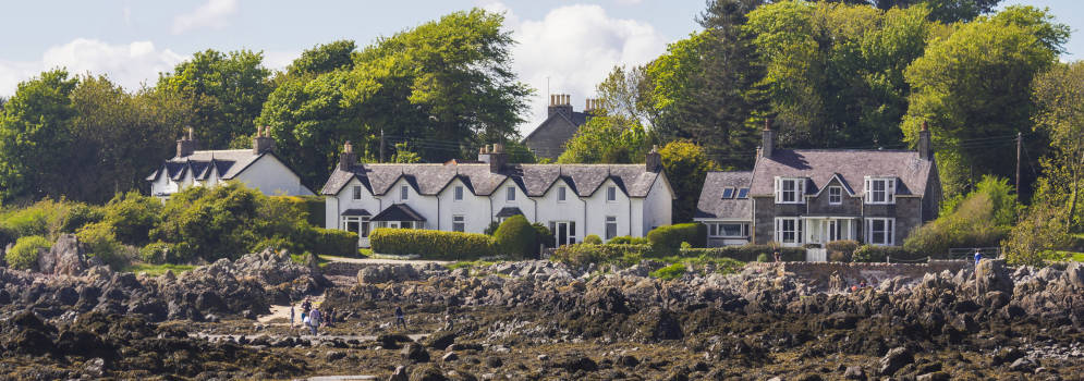 Rockcliffe in Dumfries and Galloway, Schotland