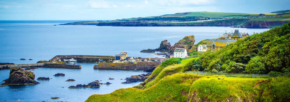 St Abb's Head in Zuid Schotland