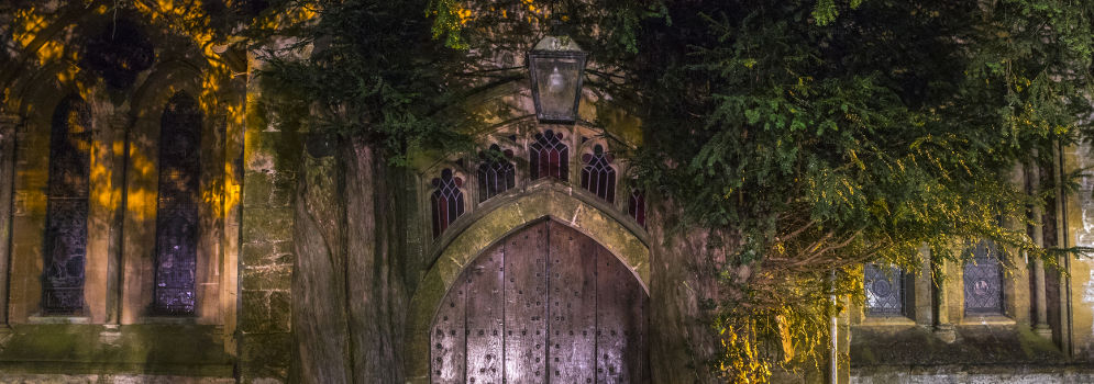 Durins deuren in Stow-on-the-Wold in de Cotswolds, Engeland