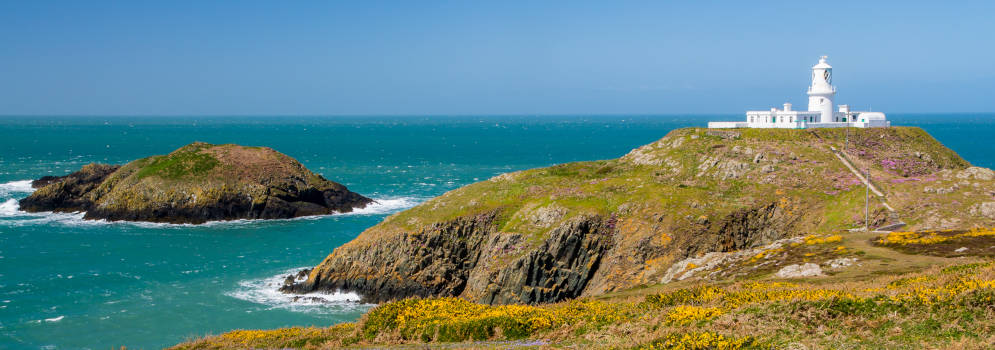 Strumble Head in Pembrokeshire, Zuidwest Wales