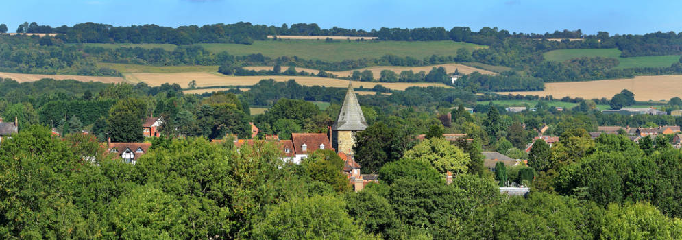 Westerham in Kent