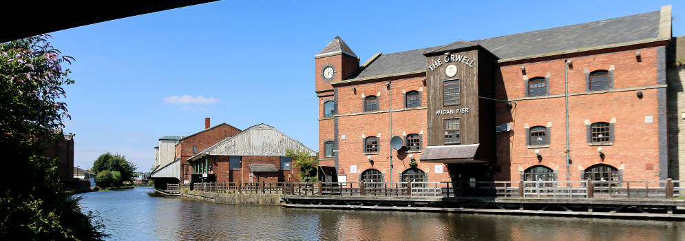 Orwell's Wigan Pier in Engeland