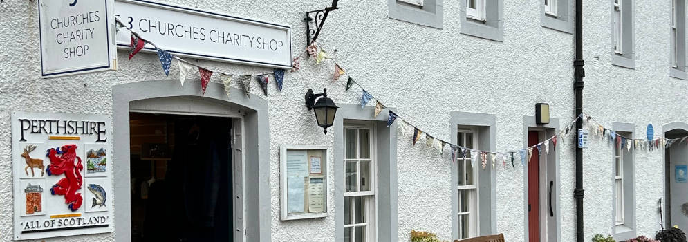 Charityshop in Schotland