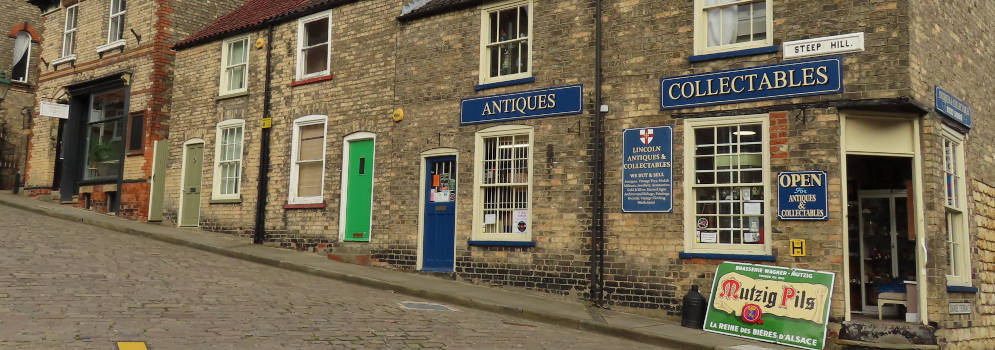 Antiekwinkel in Engeland