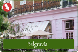 Londen van tv-serie Belgravia