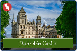 Dunrobin Castle in Schotland