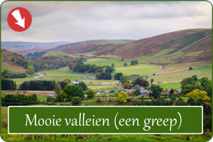Vallei in Engeland