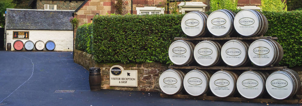 Whiskydistilleerderij en bezoekerscentrum in Schotland