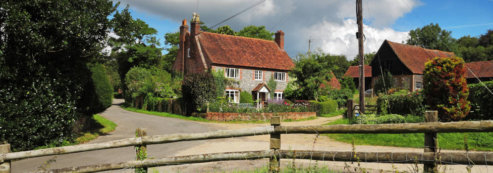 Hambleden Valley in Buckinghamshire, Chilterns