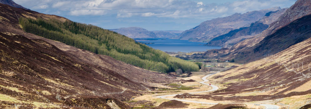 Loch Maree in Wester Ross, Schotland